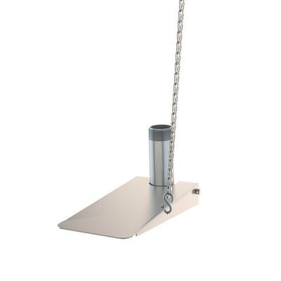 Fußpedal für Notdusche verzinkt, Typ G 1931, G 1902, G 1902-P