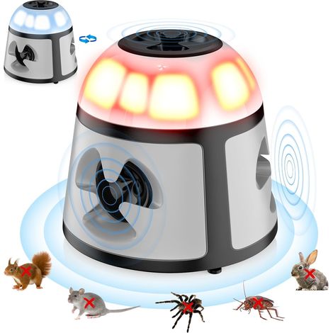 Senmaowang Smw-029 Ultraschall-schädlingsbekämpfer 360° Usb Led Schwarz