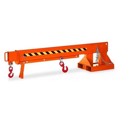 Kranarm, ausziehbar, Traglast 650 - 3000 kg, orange