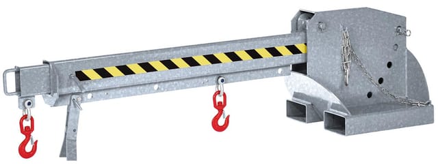 Kranarm, auszieh- und höhenverstellbar, Traglast 1000 - 5000 kg, verzinkt