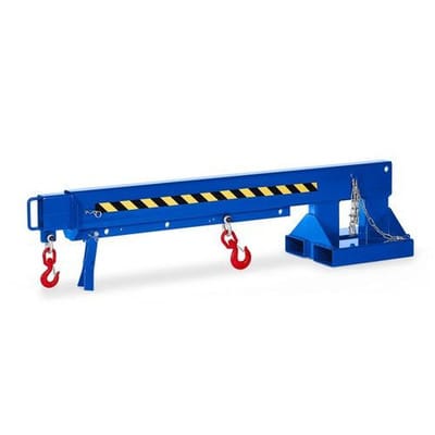 Kranarm, ausziehbar, Traglast 1000 - 5000 kg, blau