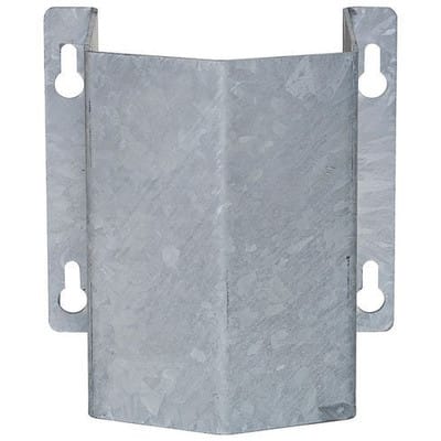Rohrschutz klein verzinkt 300x292x230, für Leitungen, Kabelstränge, (Fall-)Rohren etc., Typ VZ-1