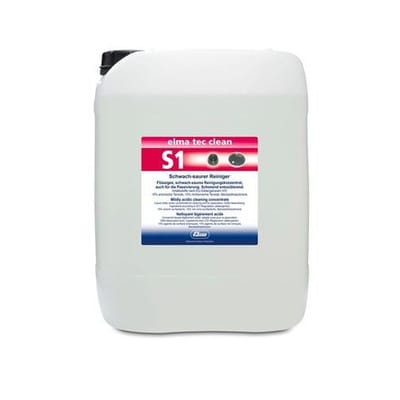 Reinigungsmittel elma tec clean S1 für Ultraschallgerät, entoxidierend, Konzentrat, 10 Liter