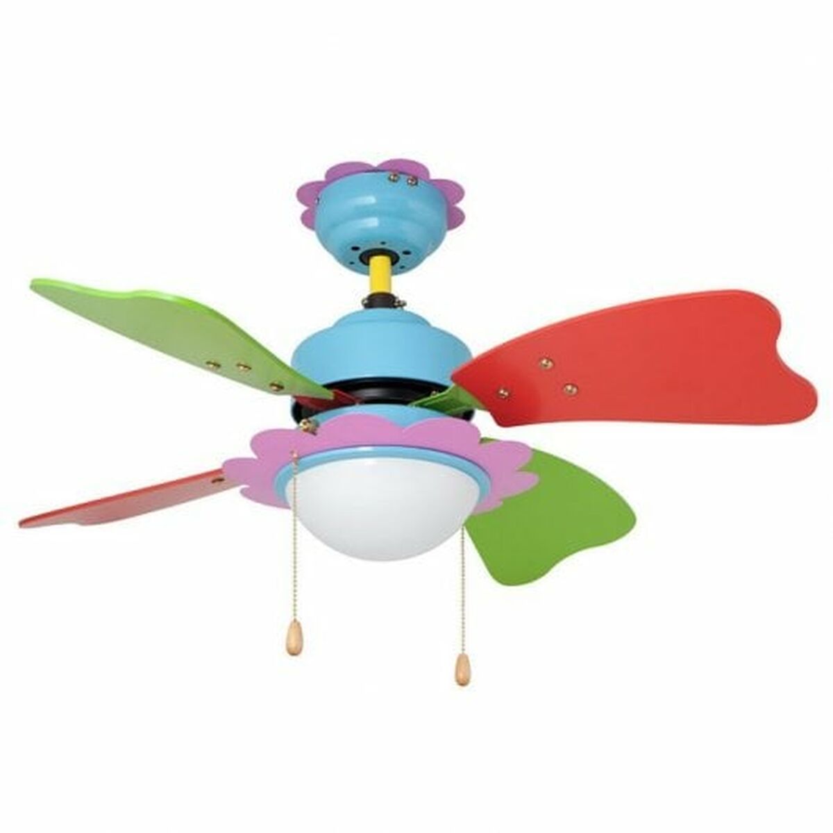 Deckenventilator Mit Lampe Orbegozo Cc62075 Bunt 50 W