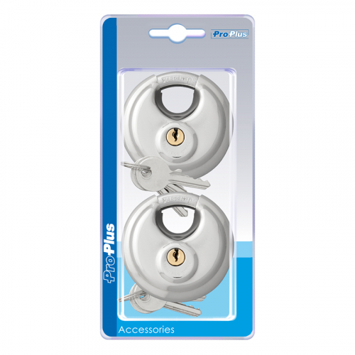 Proplus Schloss Gleichschließend 2 Stück 70 Mm 341319s