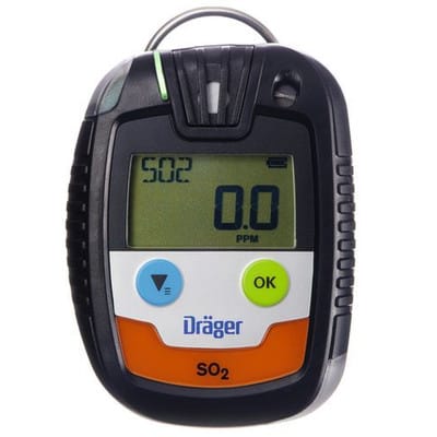 Gaswarngerät Pac 6500 SO2, für Schwefeldioxid, 0 - 100 ppm