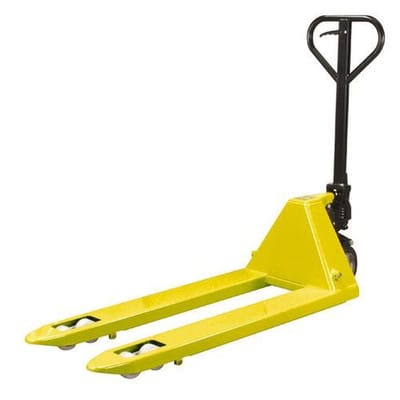Handhubwagen Professional PR 4, mit 4 Lastrollen und Steuerrädern aus Nylon, Tragkraft 2500 kg