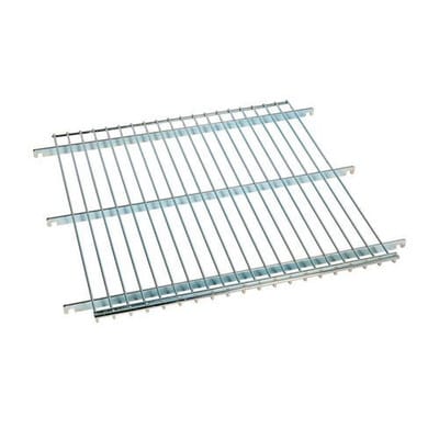 Draht-Zwischenboden für Stahlrollbehälter 600 x 600 mm, mit 20 mm Aufkantung