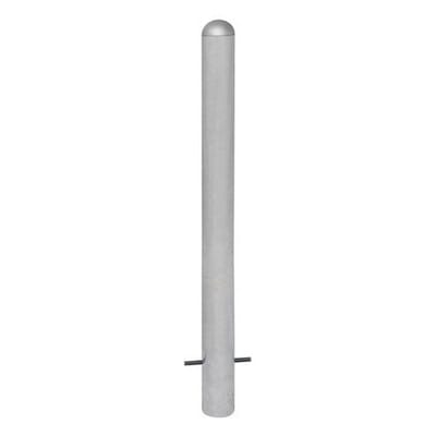 Ladesäulen Rammschutz-Poller aus Stahl, H 800 mm, zum Einbetonieren
