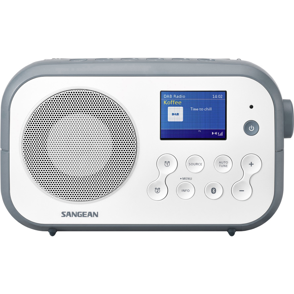 Dpr-42bt Radio Digital Dab + Tragbar (fm Rds-tuner, Bluetooth, Eingebauter Lautsprecher, Mit Batterie), Blau De Steinweiß - Sangean