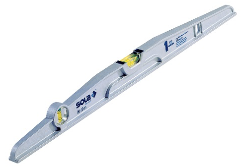 Sola M40 Wasserwaage, Extrahartes Aluminium, 400 Mm, Praktisch Unzerbrechlich