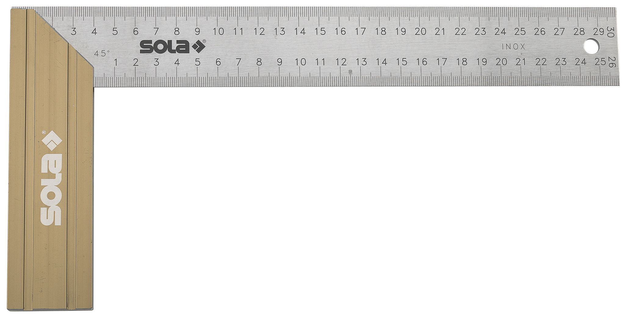 Sola Zimmermannswinkel Mit Den Maßen 200 X 145 Mm Und Hoher Präzision.