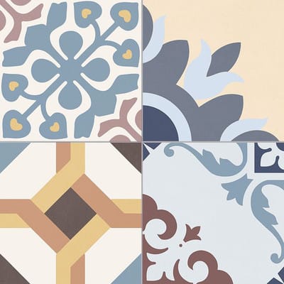 CAVALIER MIX 16.5 x 16.5 Feinsteinzeug Wand- und Bodenfliese Keramikfliese Fliese