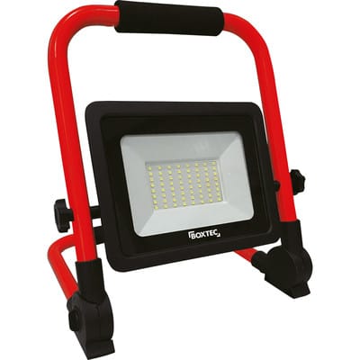 LED Arbeitsleuchte, Baustrahler, verstellbar, faltbar, 50W, 4000lm, 6500K, IP65, 3m robustes Gummikabel