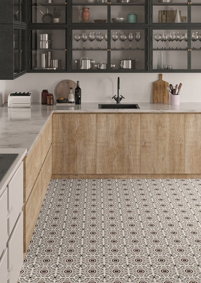 RIONI GREY Feinsteinzeug Wand- und Bodenfliese