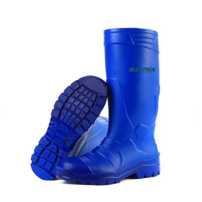 Stiefel alpha Safety Food Industry S4 blue/blue, Größe 4/37