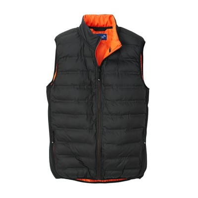 Thermoweste Schönkirchen 8271 schwarz/orange, Größe XL