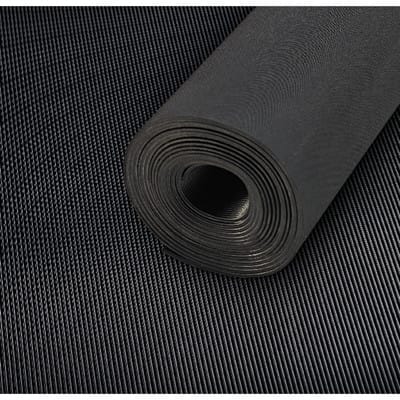 Feinriefenmatte CLASSIC SBR, schwarz, 3mm, 1000mm, 5m