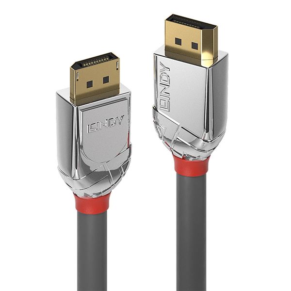 Lindy Displayport Kabel Cromo Line 0.5m (36300)