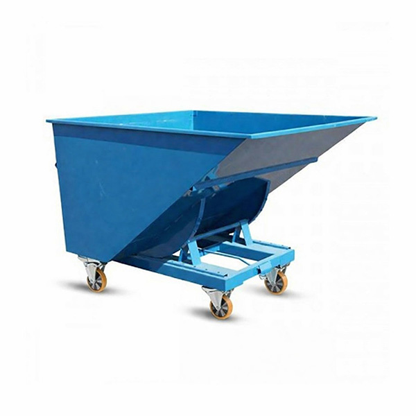Kippbehälter Auf Rädern – 1600 Liter – Max. Belastung 2000 Kg - Tippo1600l-r
