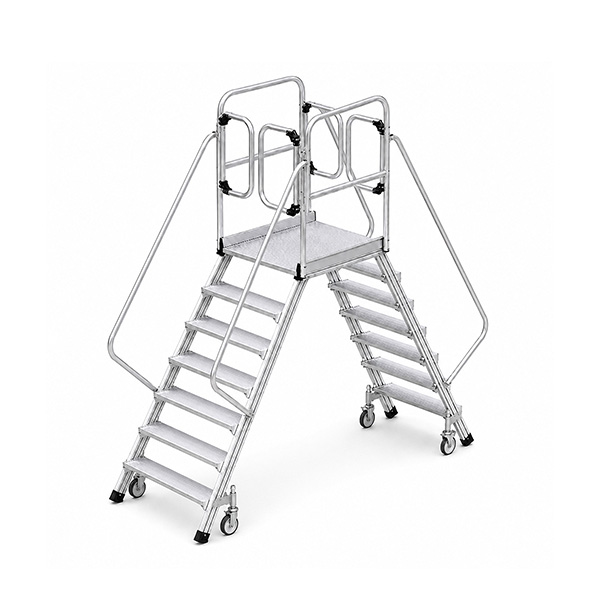 Plateforme Mobile 2x5 Marches - Hauteur Max. De Travail 3.21m - 618905-mc2p