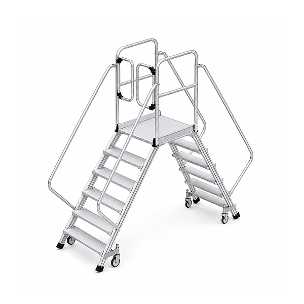 Plateforme Mobile 2x5 Marches - Hauteur Max. De Travail 3.21m - 618905-mcp