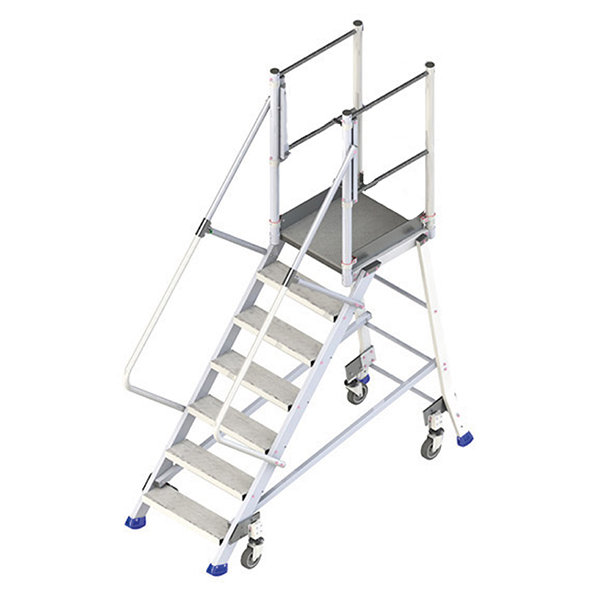 Matisère - Plattformleitern 8 Stufen - Maximale Arbeitshöhe. 3.60m - Esgd308-r