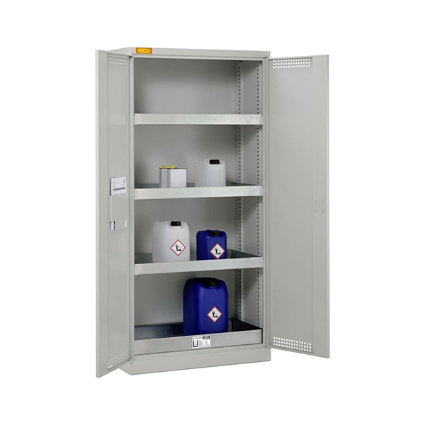 Pflanzenschutzschrank Für Die Lagerung Von Flaschen Und Kanistern - 930x500x1950 Mm - 246002