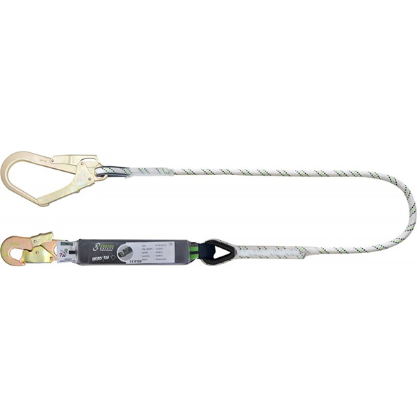 Bandfalldämpfer Aus Geflochtenem Seil Mit 2 Automatischen Karabinern – 1,5 M - Fa3050315