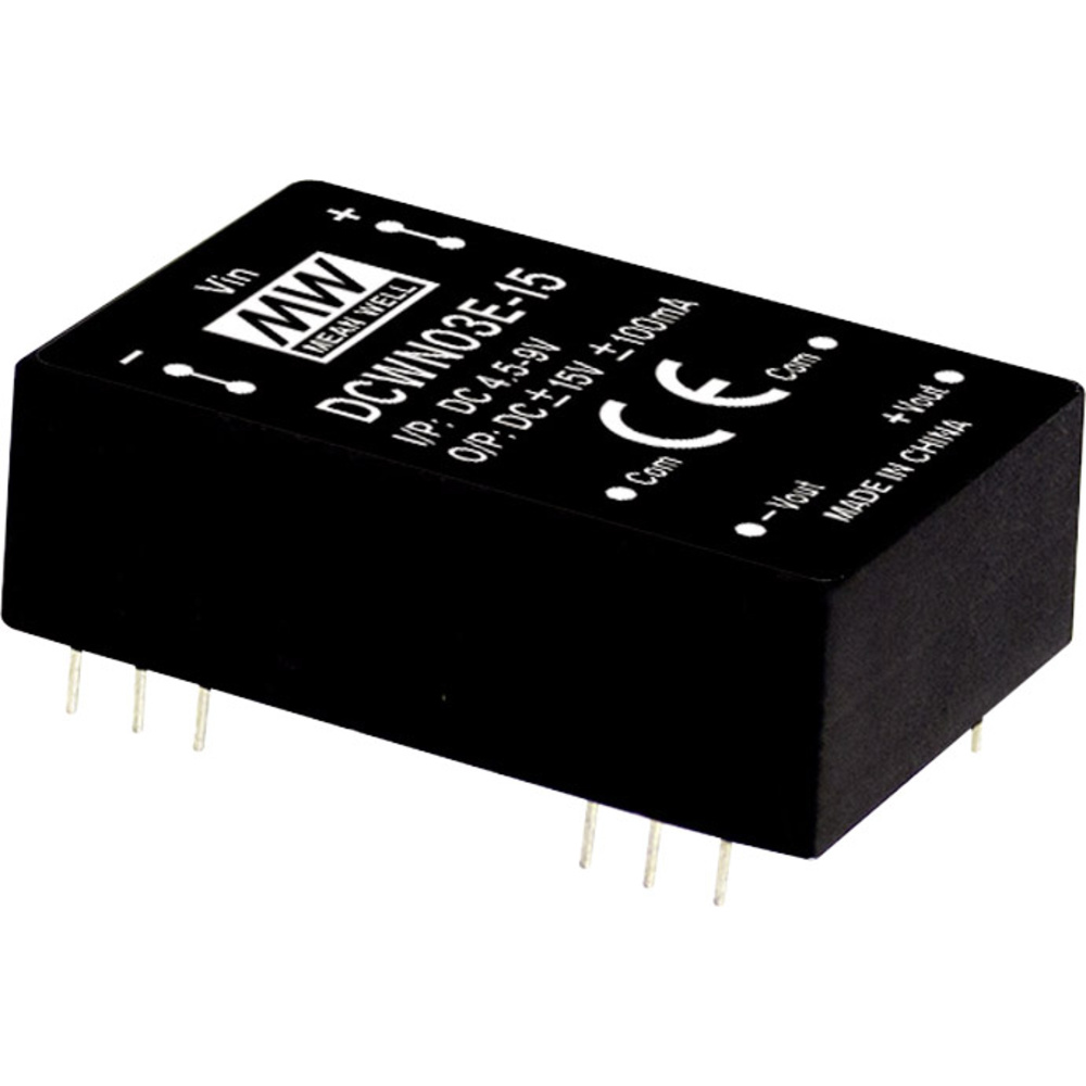 Mean Well - Mw Dcwn03a-12 Dc/dc-wandlermodul 125 Ma 3 W Anzahl Ausgänge: 2 X Inhalt 1 St.