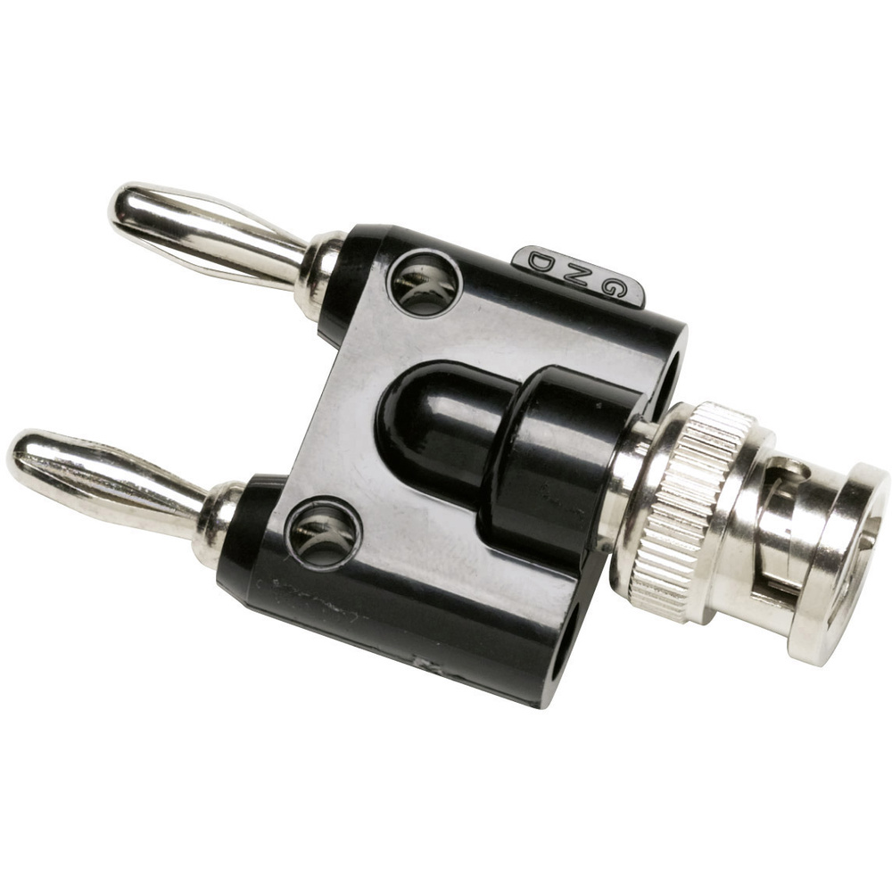 Fluke - Bp881 Messadapter Bnc-stecker - Bananenstecker 4 Mm Stapelbar Schwarz