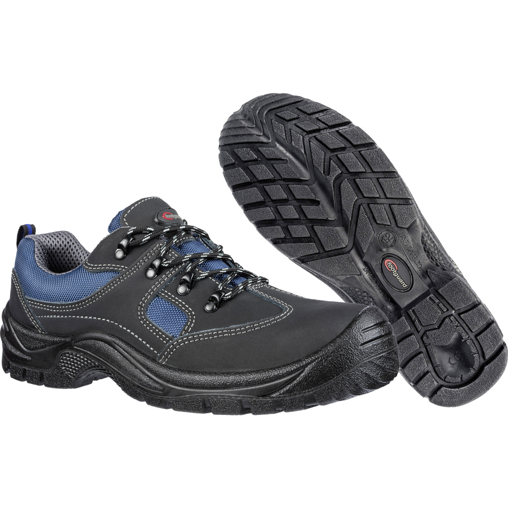 Footguard - Safe Low 641880-40 Sicherheitsschuh S3 Schuhgröße (eu): 40 Schwarz, Blau 1 St.