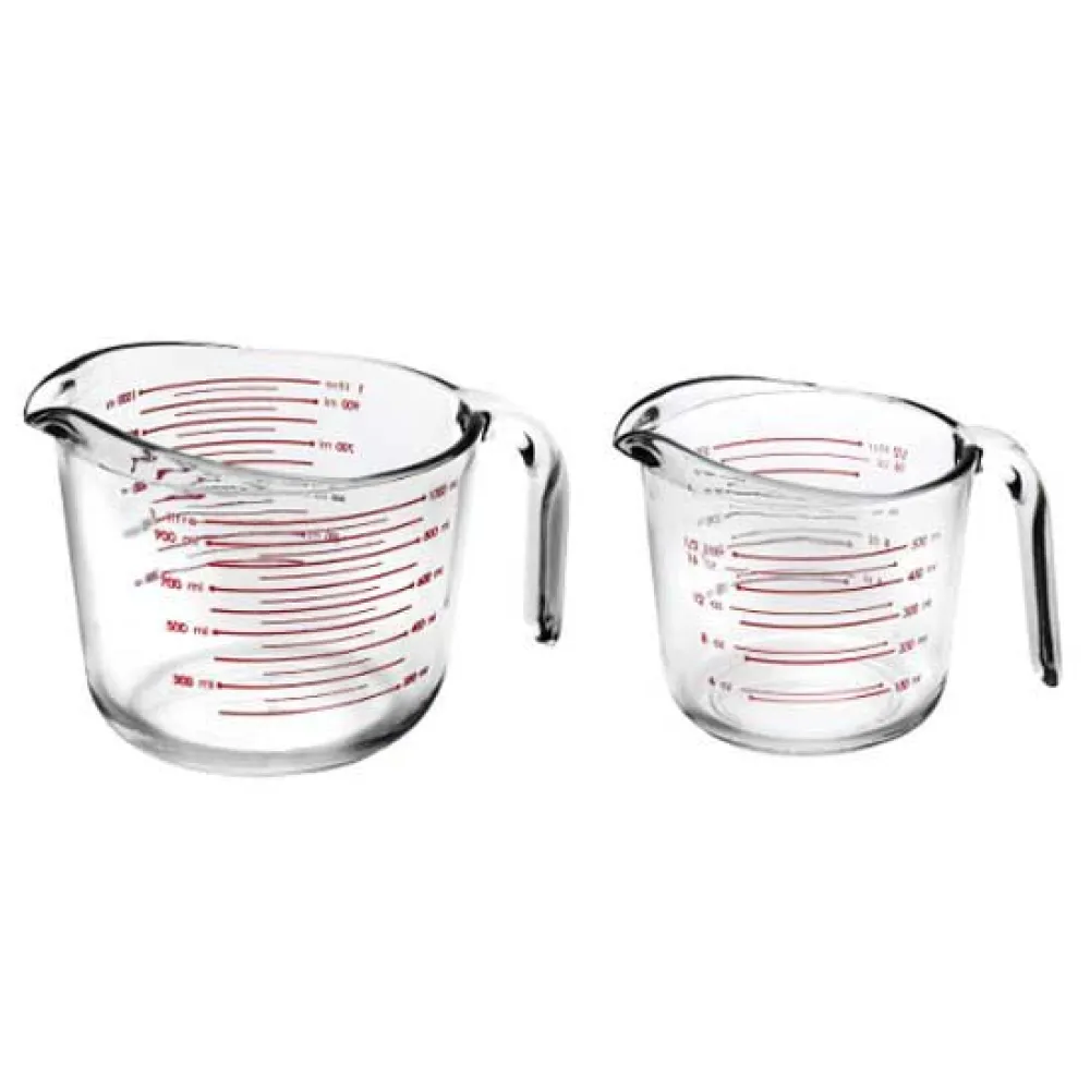Küchenzubehör Ibili 1l Glas Ergonomisch Skaliert