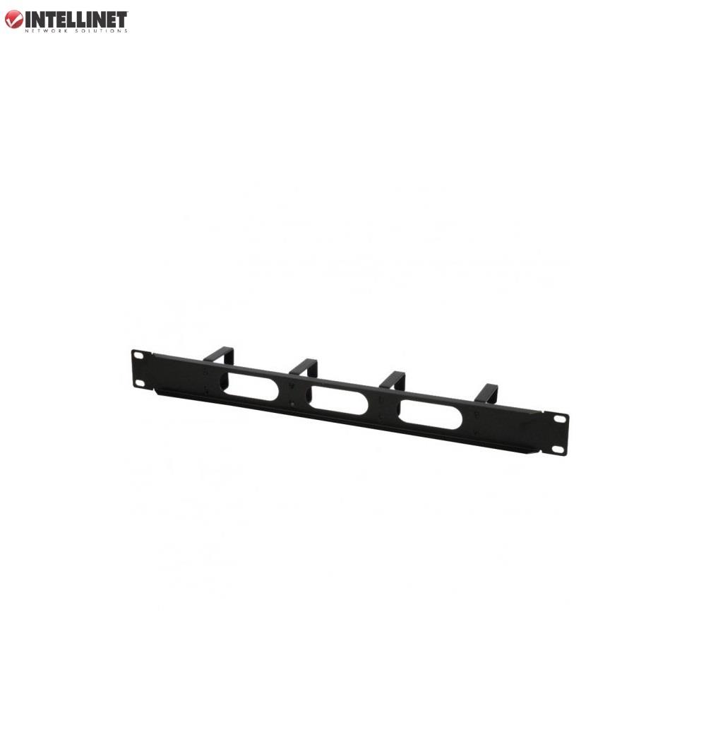 Intellinet 204279 Kabel-organizer Rack Kabelhalter Schwarz 1 Stück(e)