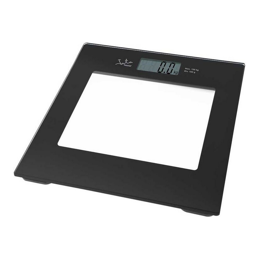 Personenwaage Jata Haushalt 290/ Bis 150kg/ Schwarz