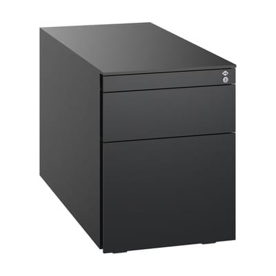 Stahl-Rollcontainer, 563x430x781mm, 9005/9005