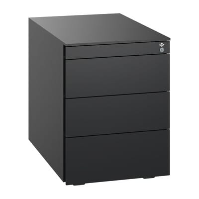 Stahl-Rollcontainer, 563x430x581mm, 9005/9005