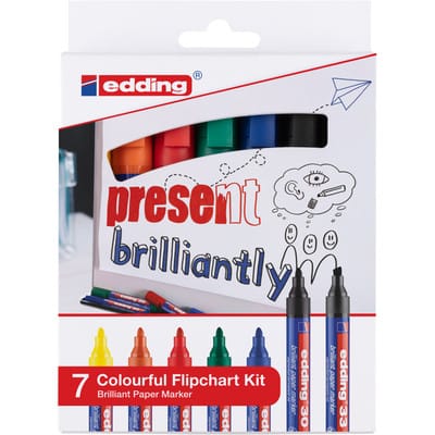 Colourful Flipchartset