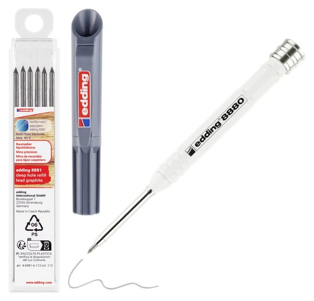 Tiefloch Baumarker Set graphit e-8880+8881