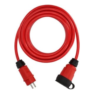 Professional Verlängerungskabel VQ 1200 IP44, 10m rot H07BQ-F 3G2,5