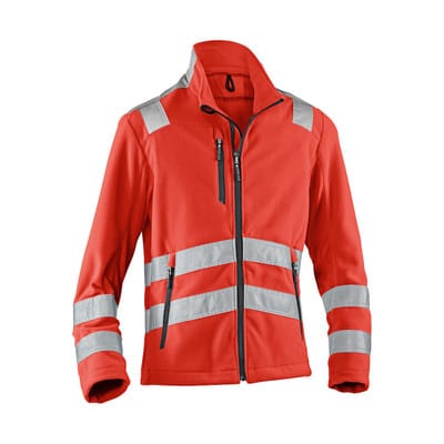 REFLECTIQ Fleecejacke PSA 2 1407 8339, warnrot, Größe 4XL