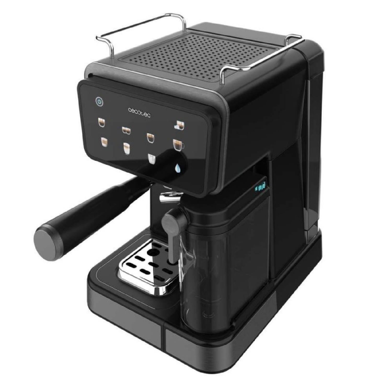 Cecotec Halbautomatische Espressomaschinen Power Espresso Touch Coldbrew Latte. 1350w, 20 Bar, Kalt, Lauwarm Oder Heiß