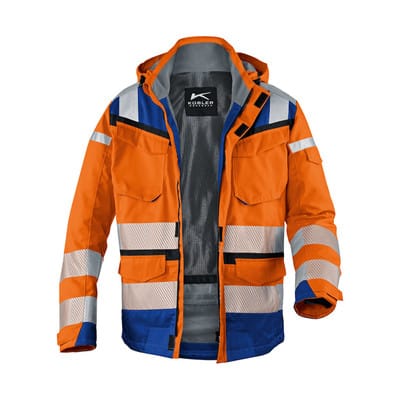 REFLECTIQ Wetterjacke SYMPATEX® PSA 2 1307 8332, warnorange/kbl.blau, Größe S