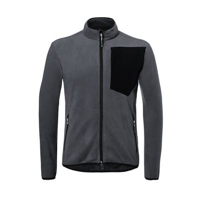 Fleecejacke 1254 6201, anthrazit/schwarz, Größe M