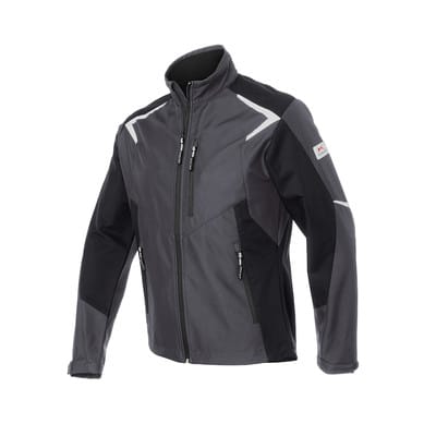 BODYFORCE Softshell Jacke 1425 5375, anthrazit/schwarz, Größe XS
