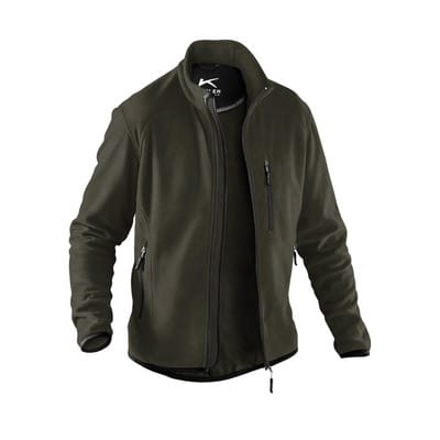 Fleecejacke 1242 5369, oliv, Größe M
