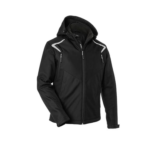 BODYFORCE Winter Softshell Jacke 1325 5375, schwarz, Größe M