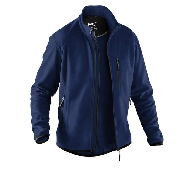 Fleecejacke 1242 5369, dunkelblau, Größe M