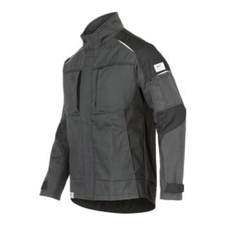 ACTIVIQ cotton+ Jacke 1250 3421, anthrazit/schwarz, Größe L