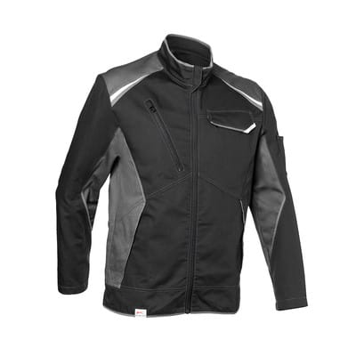 ICONIQ Jacke 1140 5336, schwarz/anthrazit, Größe M